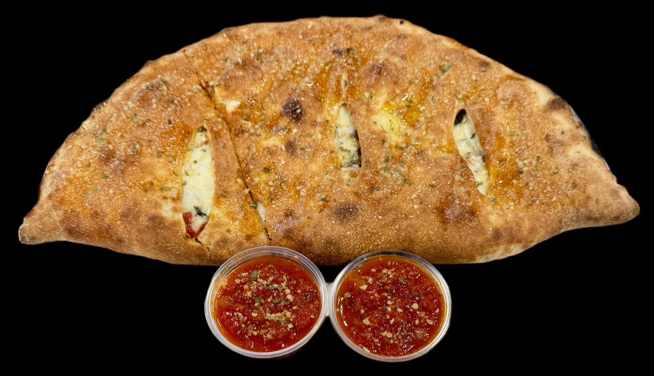 Calzone & a Drink.