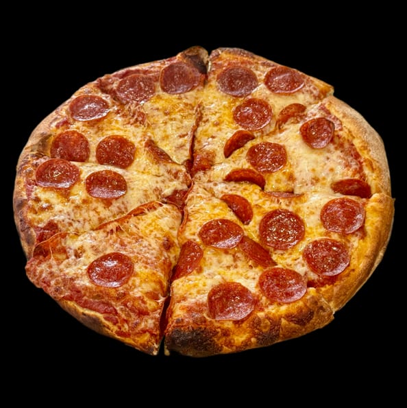 2 X-Large 1 Topping Pizzas.