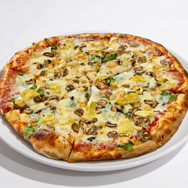 The Riverwalk Pizza.